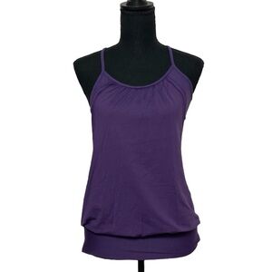 Lululemon Purple Razorback Athletic Tank Top Size 4